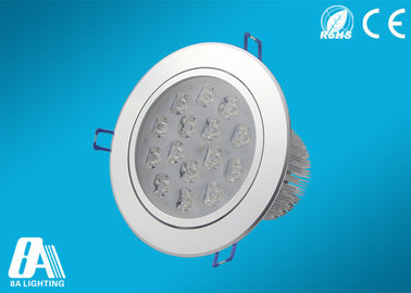 Aluminum Round LED Ceiling Down light 85V - 265V 6000K , Commercial Led Ceiling Lamp